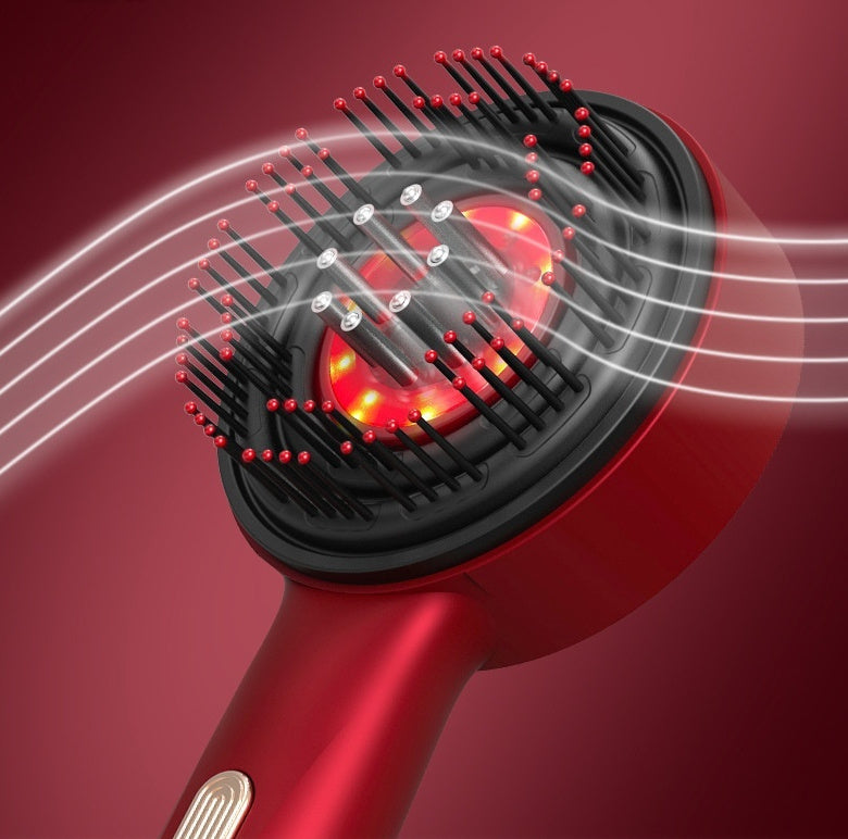 ScalpBoost™ Red Light Therapy Electric Comb